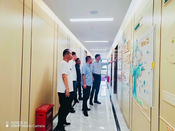 沐鸣娱乐环保-客户一行到我司调研考察